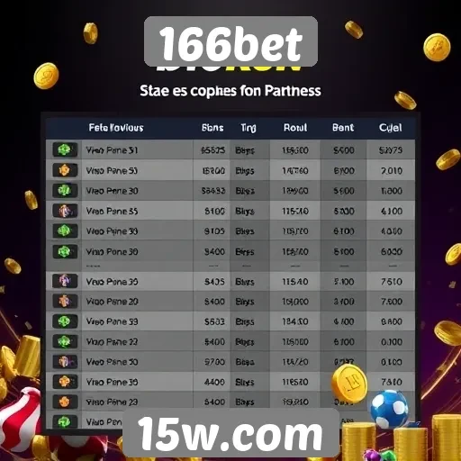 Comparativo de bônus disponíveis na 166bet
